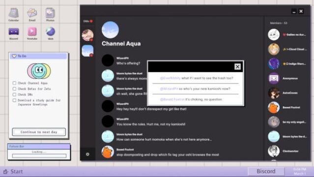 lovebyte.exe Gameplay Screenshot