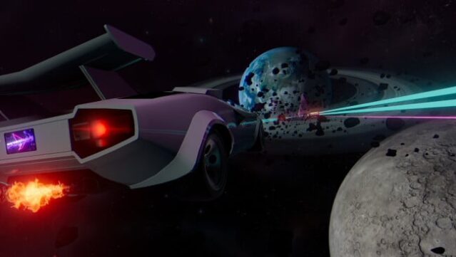 Retrowave Gameplay Screenshot