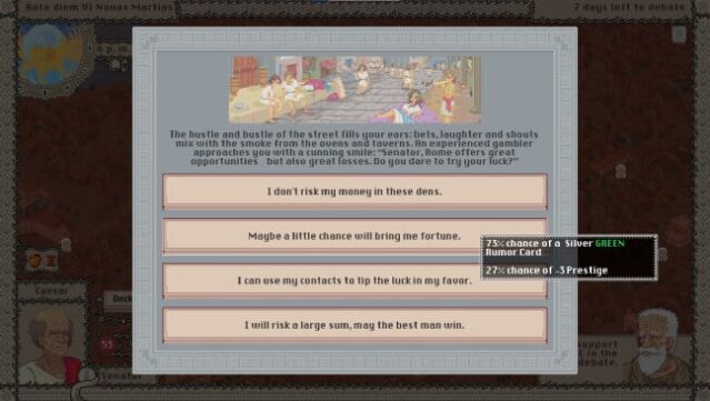 Senatus Gameplay Screenshot