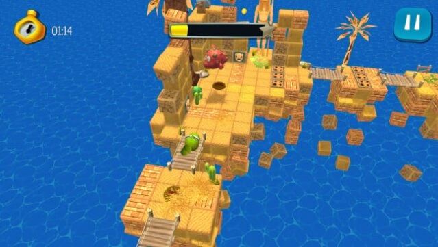 Snake 3D Adventures Gameplay Screenshot