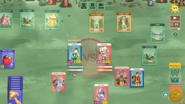 Stackmon Gameplay Screenshot