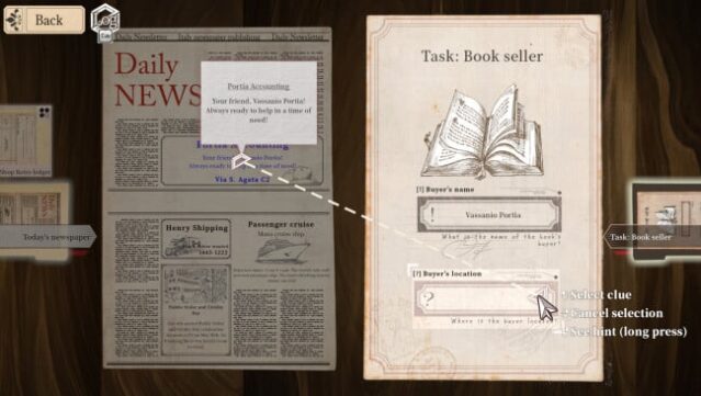Staffer Retro : A Supernatural Mystery Quest Gameplay Screenshot