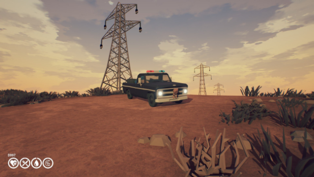 UNDER the SAND – a road trip simulator PC Screenshot