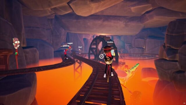 Unicycle Together Gameplay Screenshot