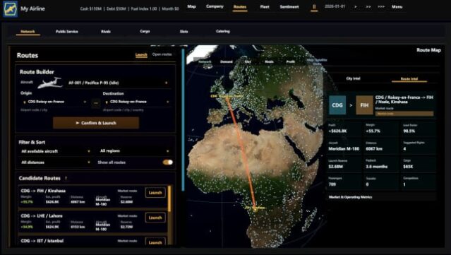 Airline Founder Gameplay Screenshot