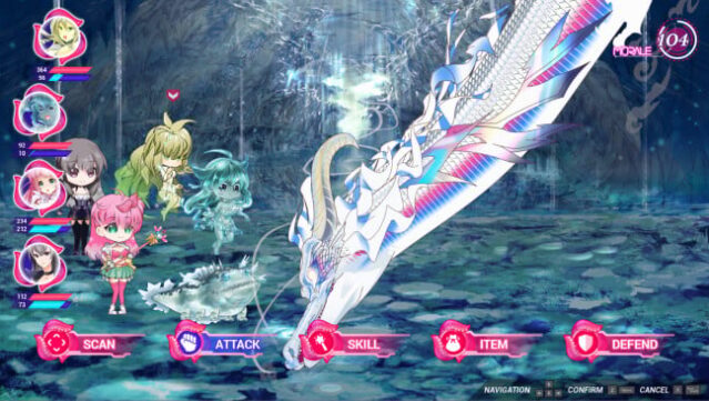 Alluna and Brie Re-Tentacled Gameplay Screenshot