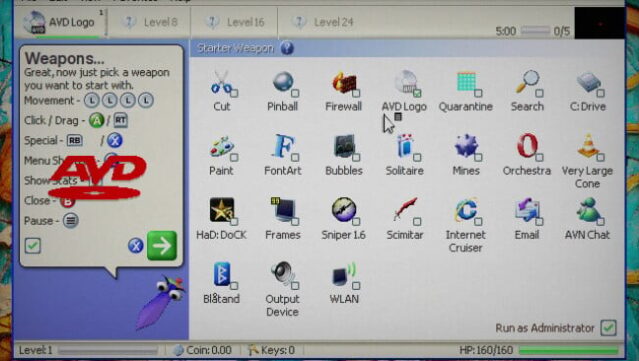 Antivirus Survivors Professional Gameplay Screenshot