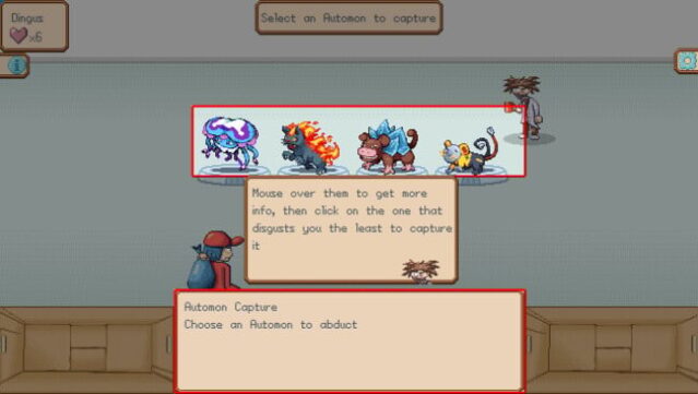 Automon Arena Gameplay Screenshot
