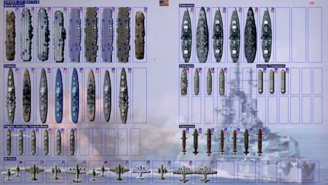 Battleships and Carriers – Pacific War PC Screenshot