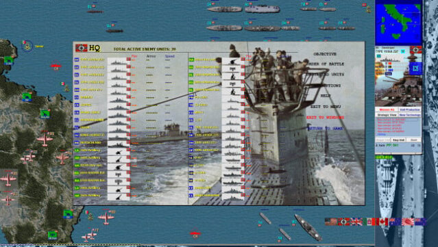 Battleships and Carriers – WW2 Battleship Game PC Screenshot