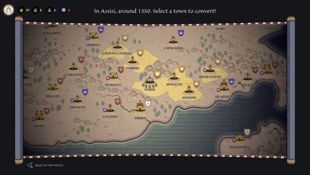 Becoming Saint Gameplay Screenshot