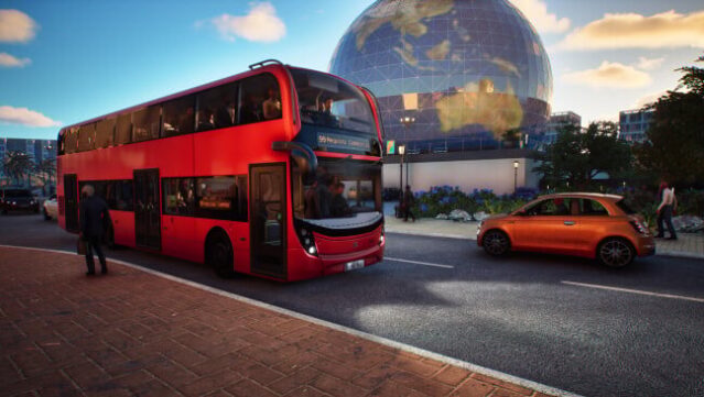 Bus Simulator Gameplay Screenshot