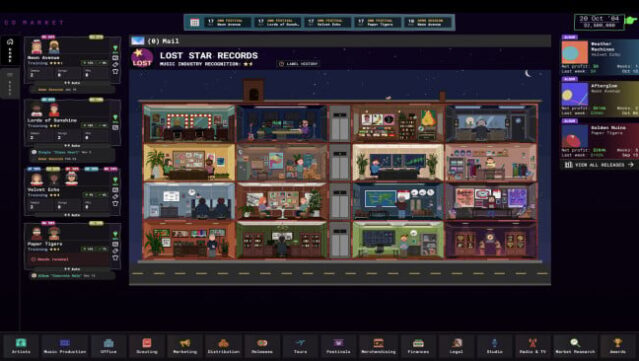 CD Market – Music Label Sim PC Screenshot