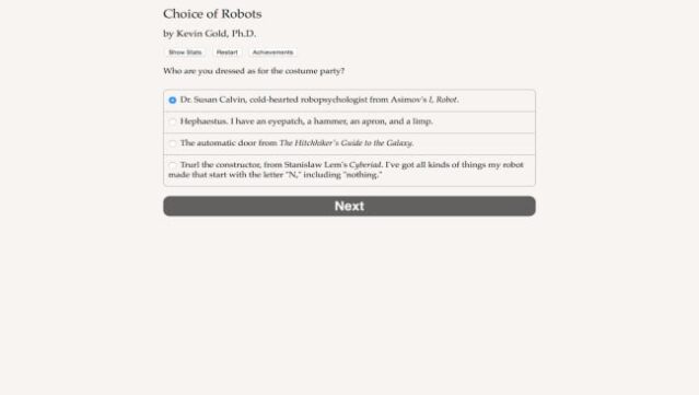 Choice of Robots Gameplay Screenshot