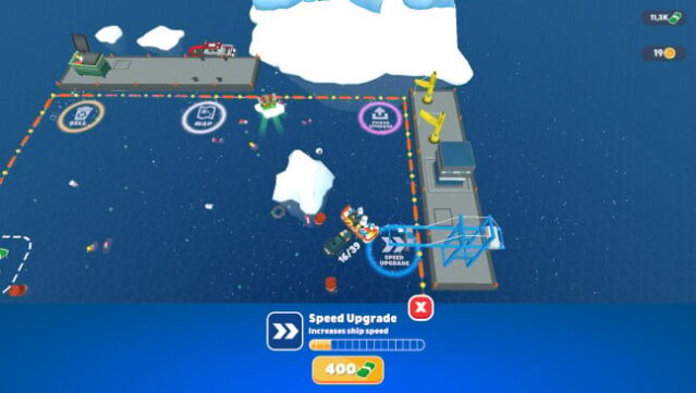 Clean the Sea! Gameplay Screenshot