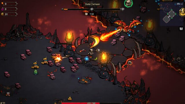 Dark Bone Prison Gameplay Screenshot