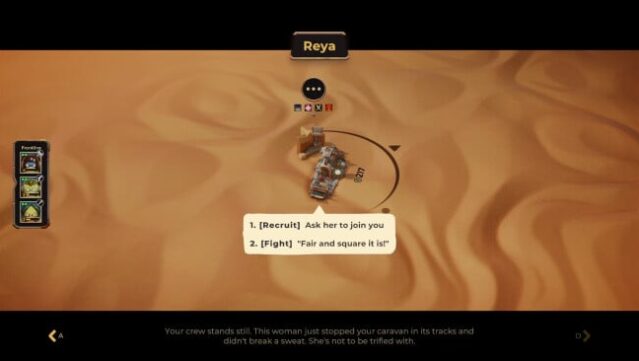 Dunebound Tactics Gameplay Screenshot