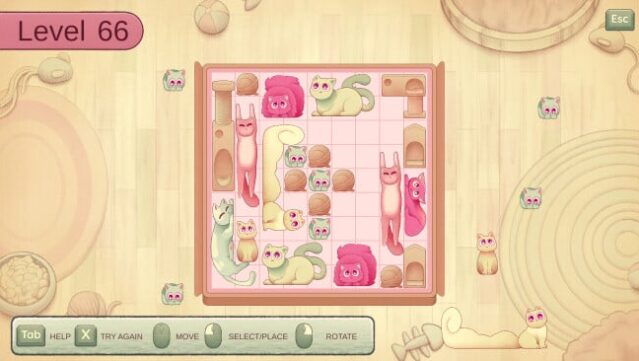 Fit My Cat Gameplay Screenshot