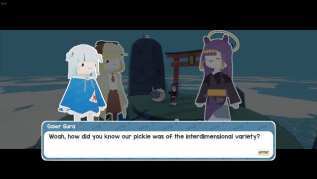 Gawr Gura: Quest for Bread Gameplay Screenshot