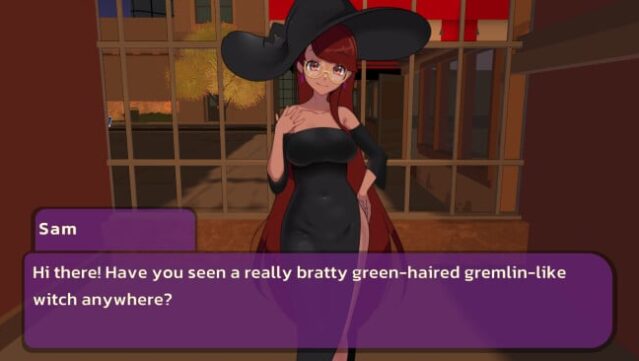 Halloween Harem Gameplay Screenshot