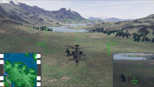 Helicopter Gunship DEX Gameplay Screenshot