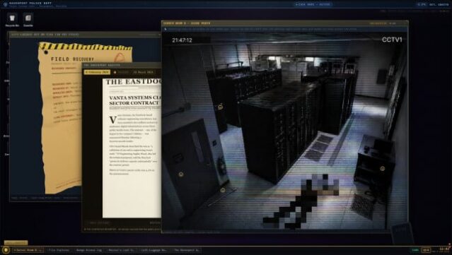 Homicide Desk Gameplay Screenshot
