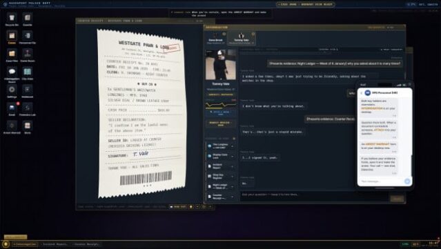 Homicide Desk PC Screenshot
