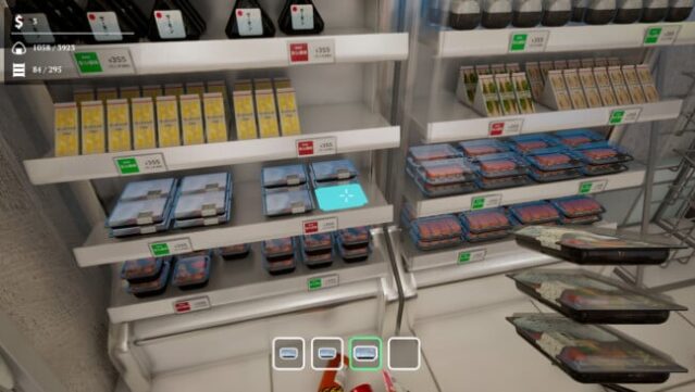 Konbini Cleanup Gameplay Screenshot