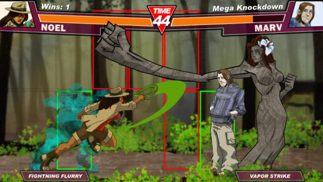Mega Knockdown Gameplay Screenshot