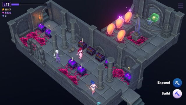 Mimic in the Dungeon Gameplay Screenshot