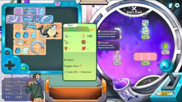 NEODUEL: Backpack Monsters Gameplay Screenshot
