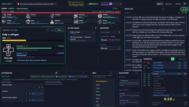 Necromancer Idle: The Endless Drain PC Screenshot