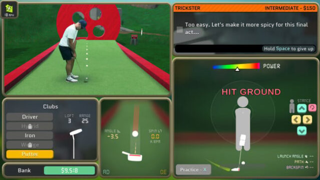 Normal Golf Game Gameplay Screenshot