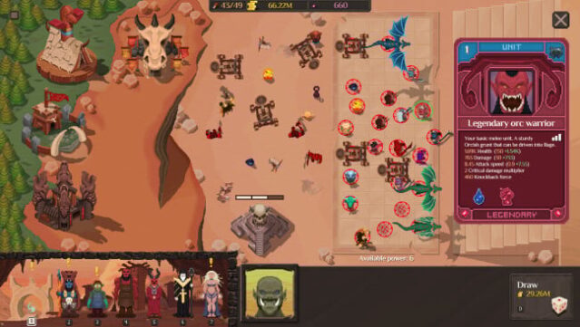 Orc Incremental Gameplay Screenshot