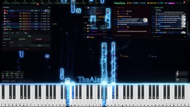 Piano Glow PC Screenshot