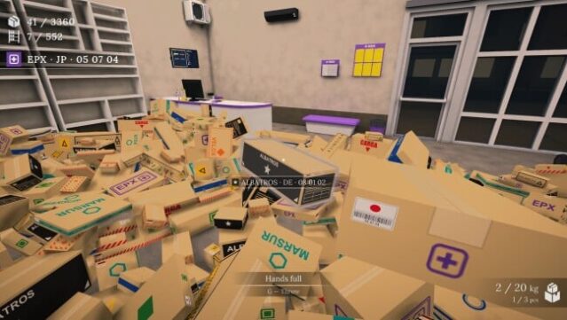 Post Office: Tidy Up! Gameplay Screenshot