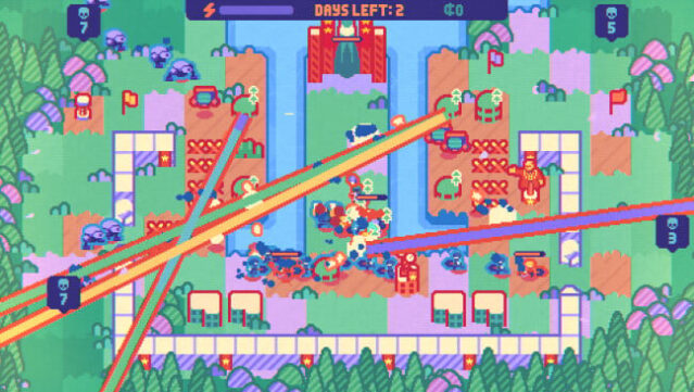 Red Rocket Defencism Gameplay Screenshot