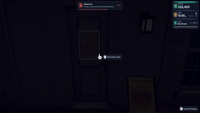 Rent Due Gameplay Screenshot