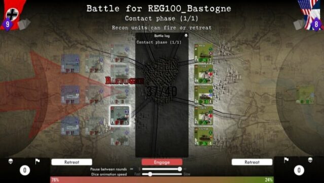 SGS Battle of the Bulge Gameplay Screenshot