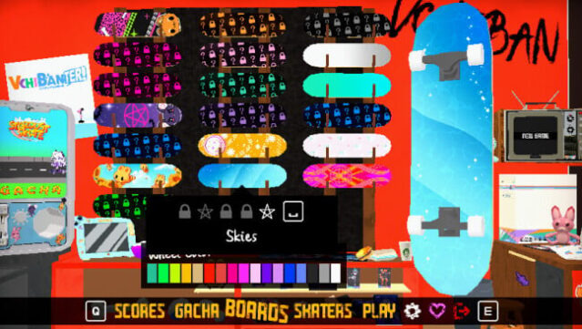 Stardust Skate Gameplay Screenshot