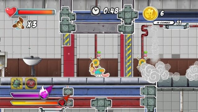 Super ComboMan: Smash Edition Gameplay Screenshot