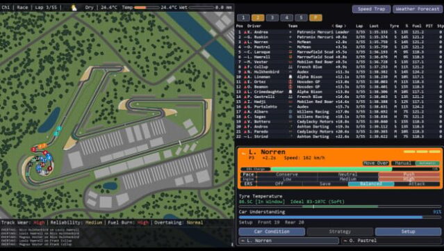 Team Principal: A Racing Manager PC Screenshot