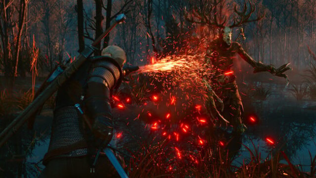 The Witcher : Wild Hunt — Remastered Gameplay Screenshot
