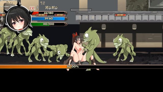 Virus-Z : Shinobi Girl Gameplay Screenshot