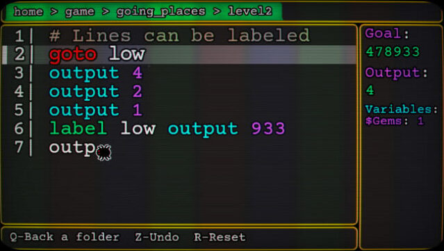 You Are The Code Gameplay Screenshot