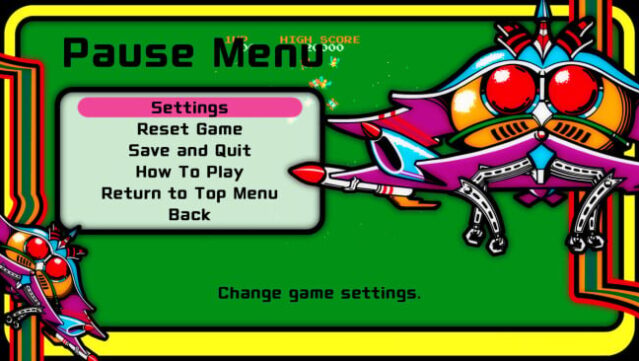ARCADE GAME SERIES: GALAGA Gameplay Screenshot