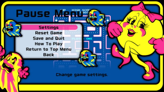 ARCADE GAME SERIES: Ms. PAC-MAN Gameplay Screenshot