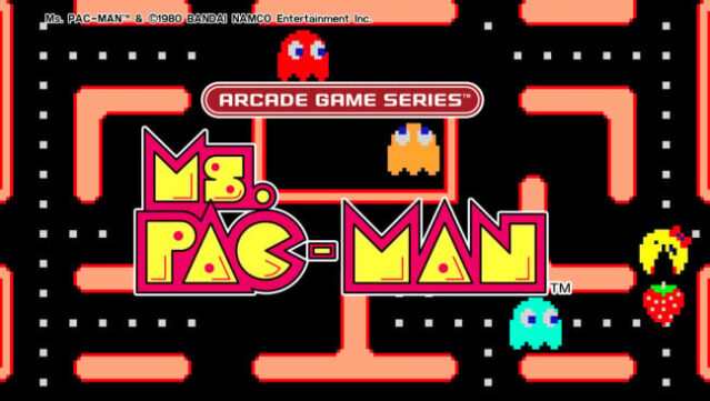 ARCADE GAME SERIES: Ms. PAC-MAN PC Screenshot