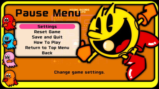 ARCADE GAME SERIES: PAC-MAN Gameplay Screenshot
