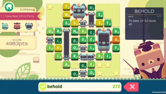 Alphabear: Hardcover Edition Gameplay Screenshot